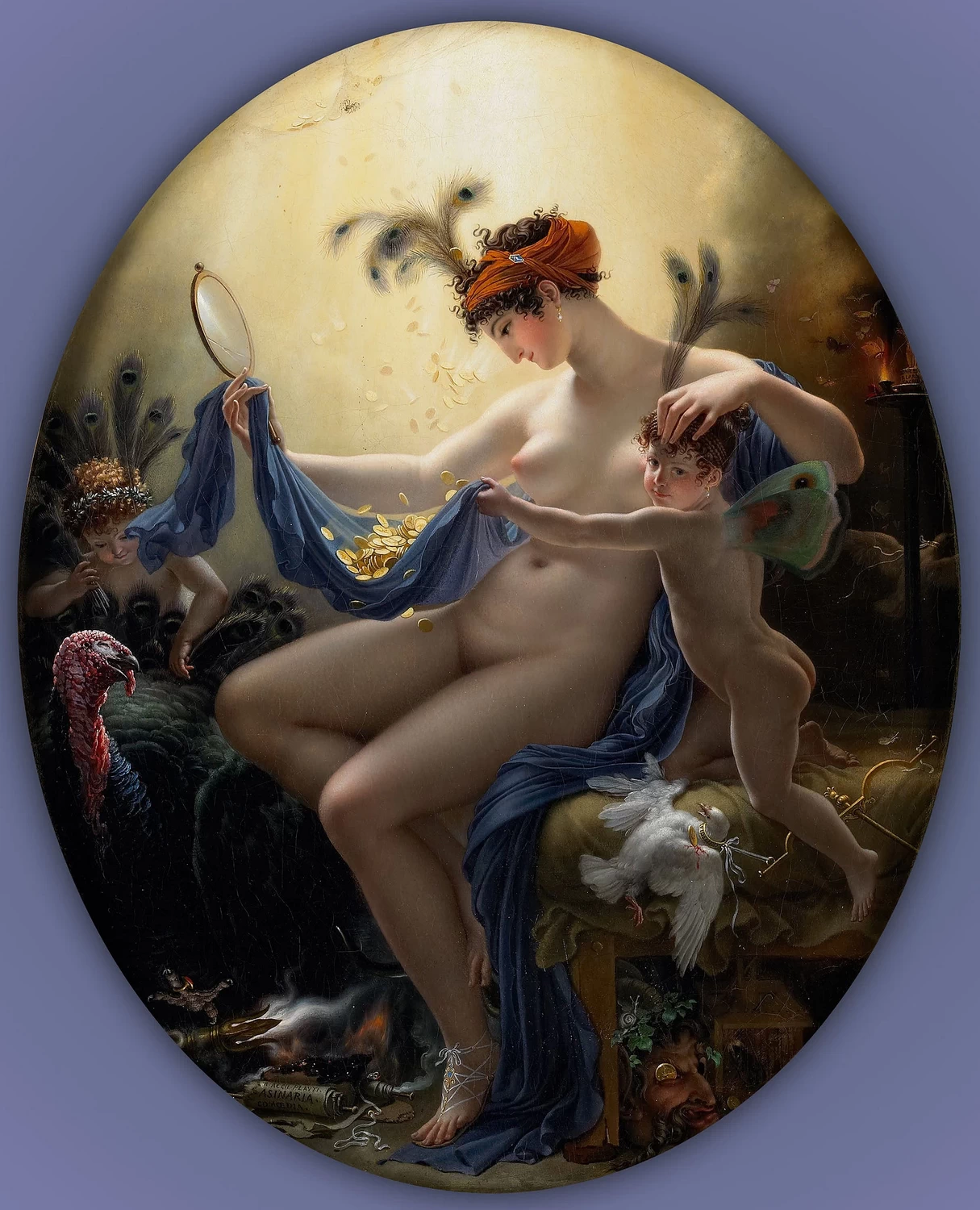 Ritratto di Mlle. Lange come Danae - Minneapolis Institute of Art
